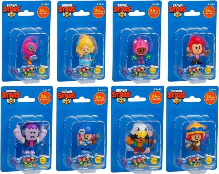 Collectible Figures - BRAWL STARS - BRW2010 - 5 cm - Multicolor - Pack of 1