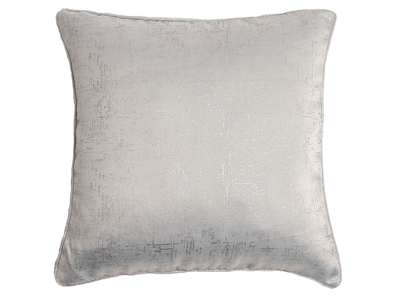 Poduszka dekoracyjna Chic 45x45 cm srebrna