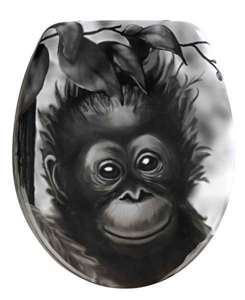 Deska sedesowa MONKEY, uniwersalna - Duroplast, WENKO