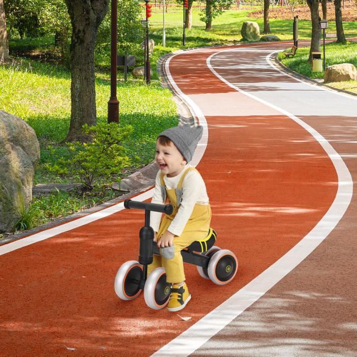 XUANYU Baby Loopfiets - 50*18*38cm - Zwart - 1-3 jaar - 2 wielen