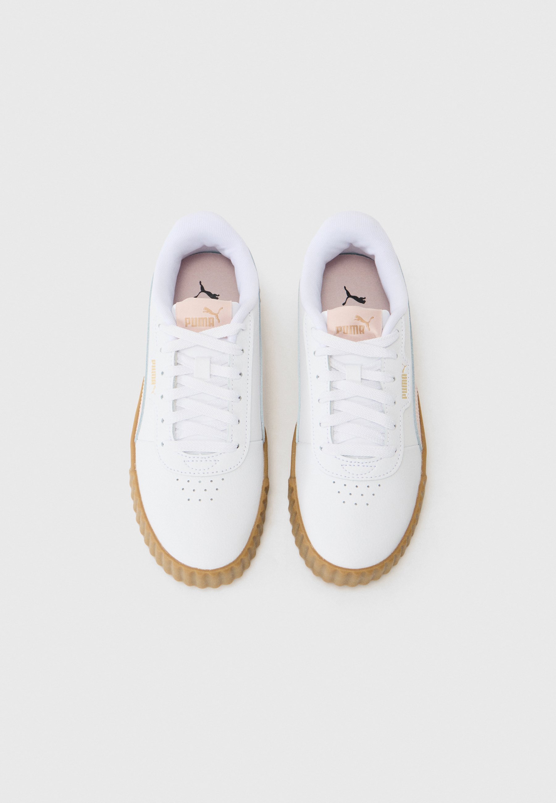 Puma CARINA - Babyschoenen - wit/mauve mist