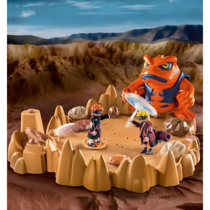 PLAYMOBIL - 70667 - Naruto vs. Pain - Heróis do Mangá Ninja - Naruto Shippuden