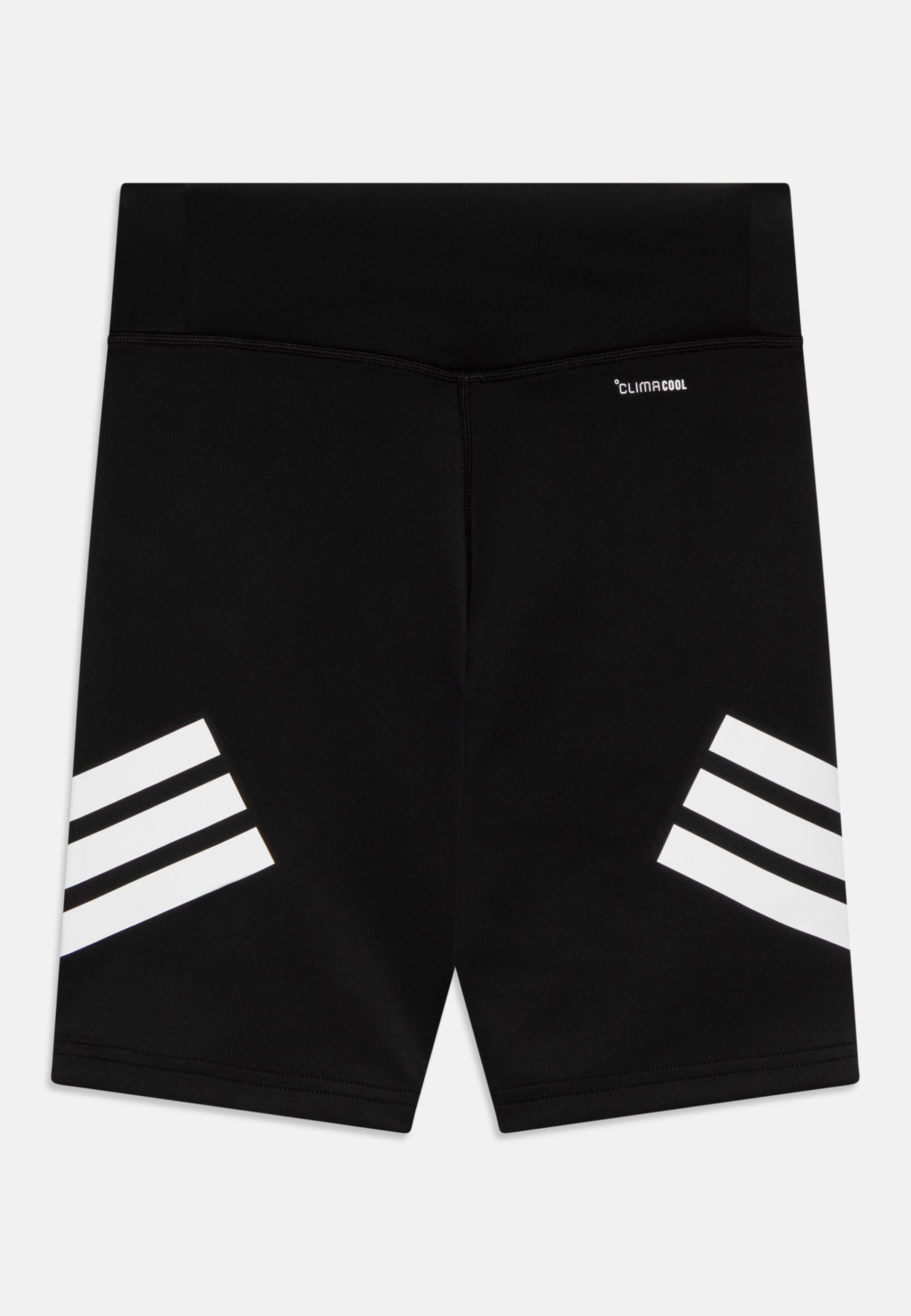 adidas Performance ALL SPORTS OPTIME BIKER JUNIOR UNISEX - Leggings - zwart/wit