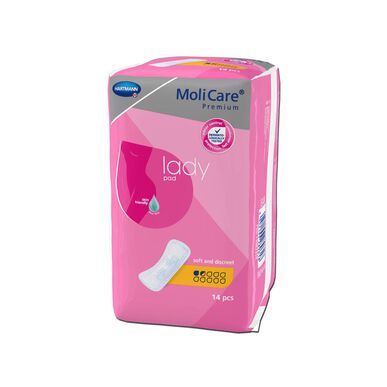 Molicare-inkontinenssisuojat 1,5 tippaa Naisten side 14 kpl 14 kpl