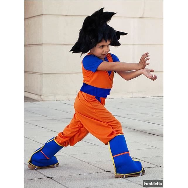 Déguisement Sangoku - Dragon Ball garçon Son Goku, Manga, Dessins Animés - Orange - FUNIDELIA
