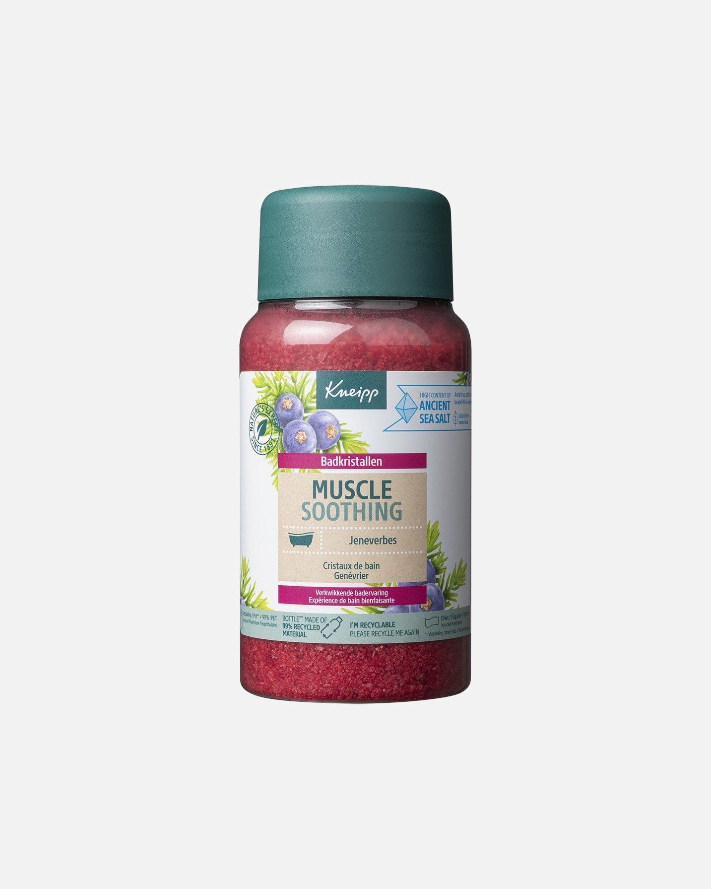 Kneipp vonios ir dušo priemonė vonios kristalams „Raumenų atpalaidavimas“ – 600 g