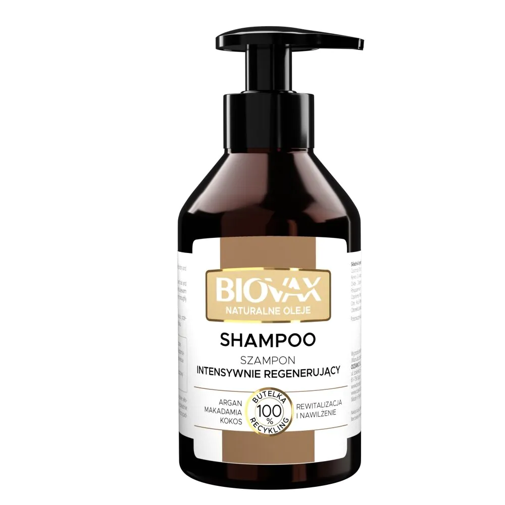 Biovax Argan Makadamia Kokos szampon do włosów