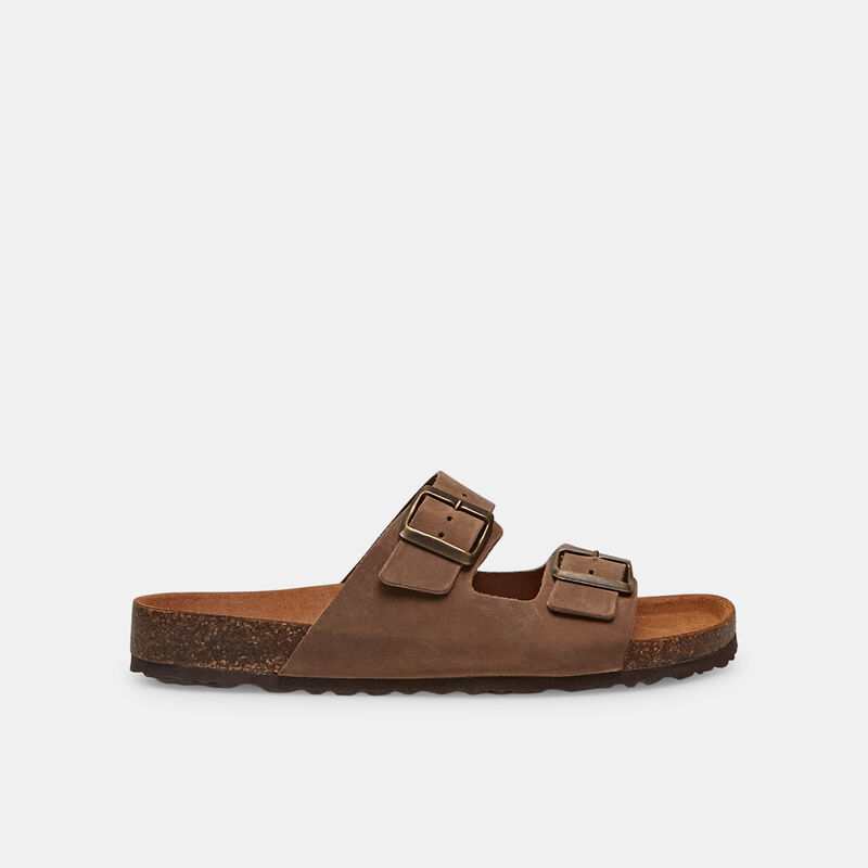 Herrsandaler i nubuck
