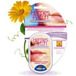 Patchs anti-herpès MASTER AID avec adhésif hydrocolloïde pour les symptômes des boutons de fièvre, 15 unités