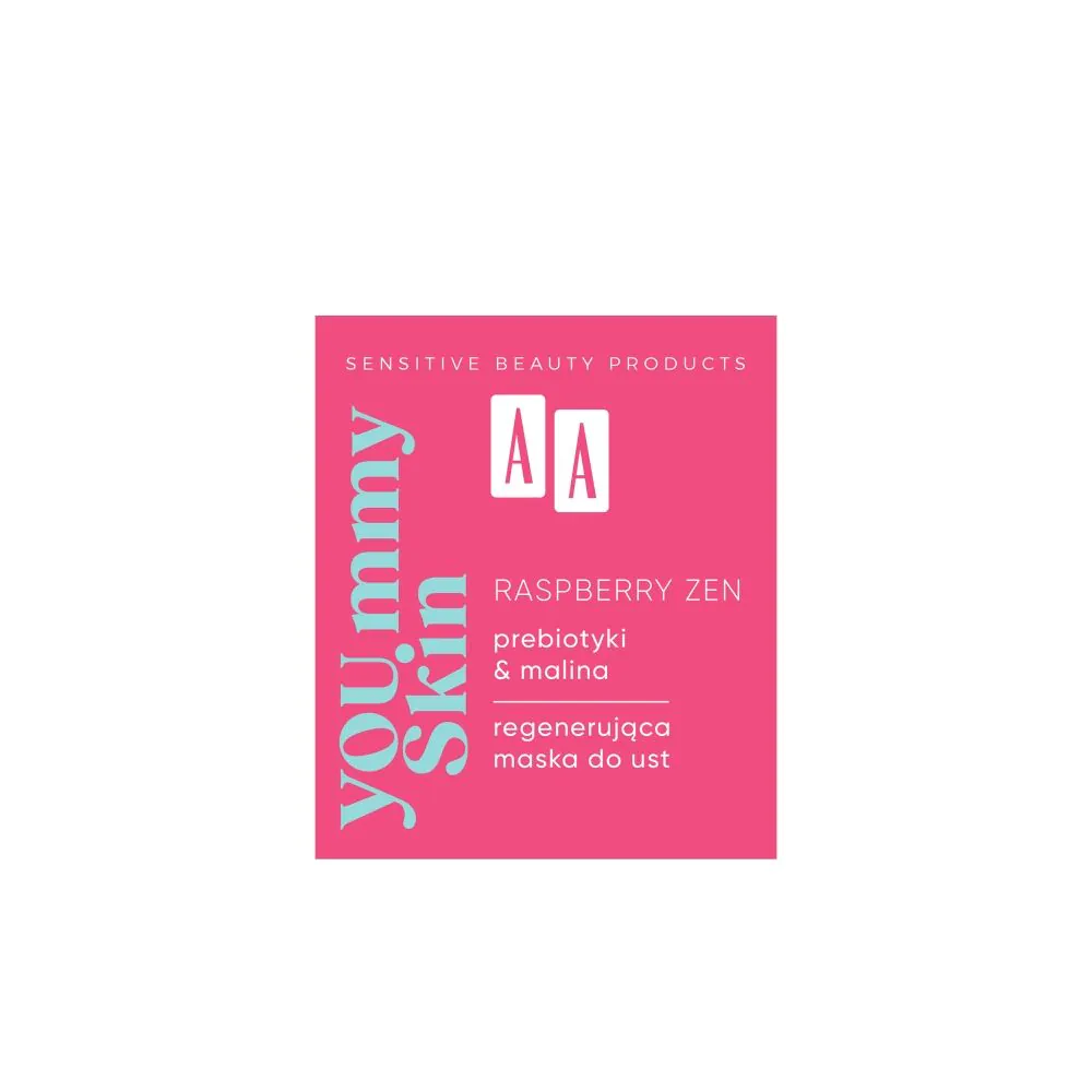 AA You.Mmy Skin Raspberry Zen Regenerująca Maska Do Ust