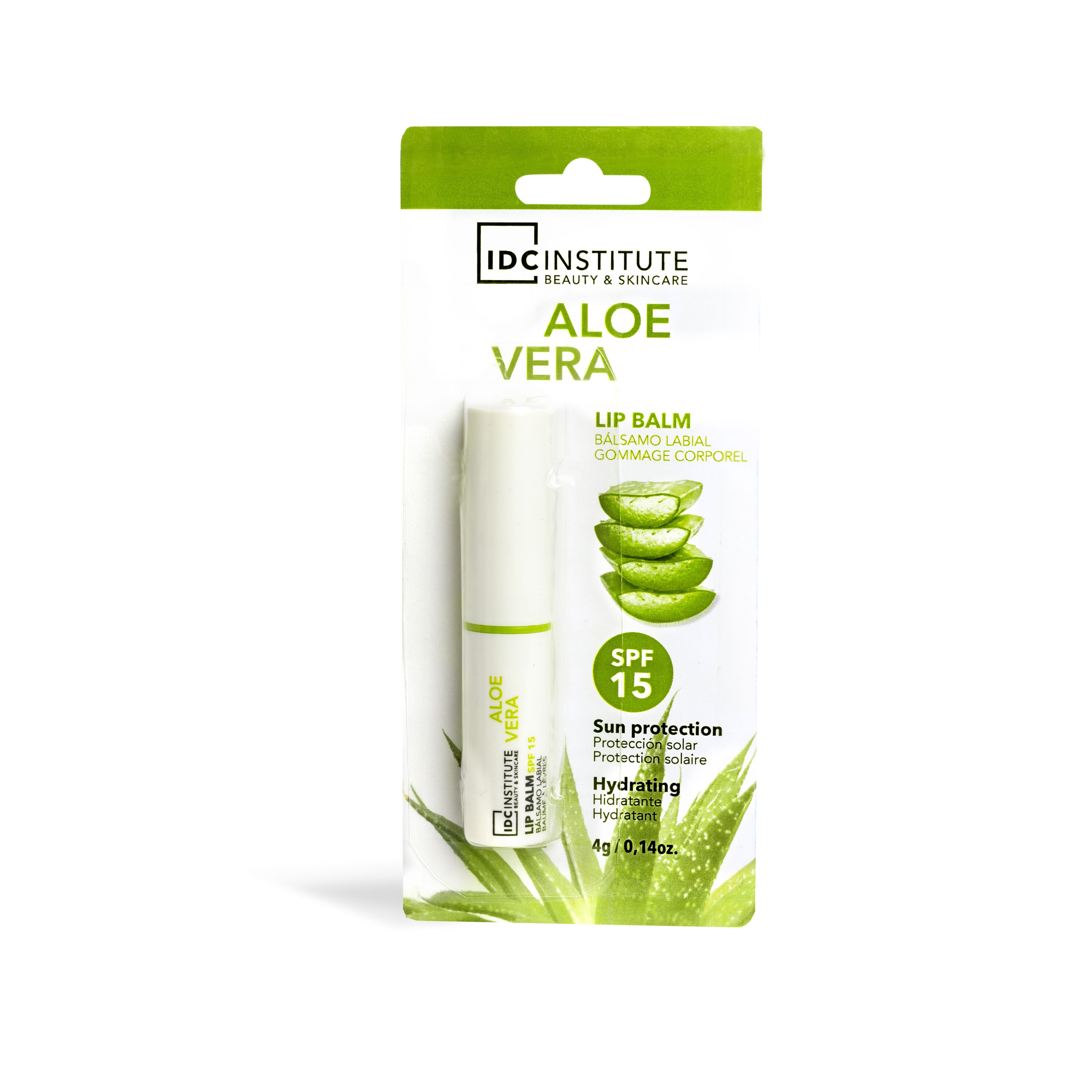 Aloe Vera lūpu balzams SPF15 Lūpas: balzami un kopšana