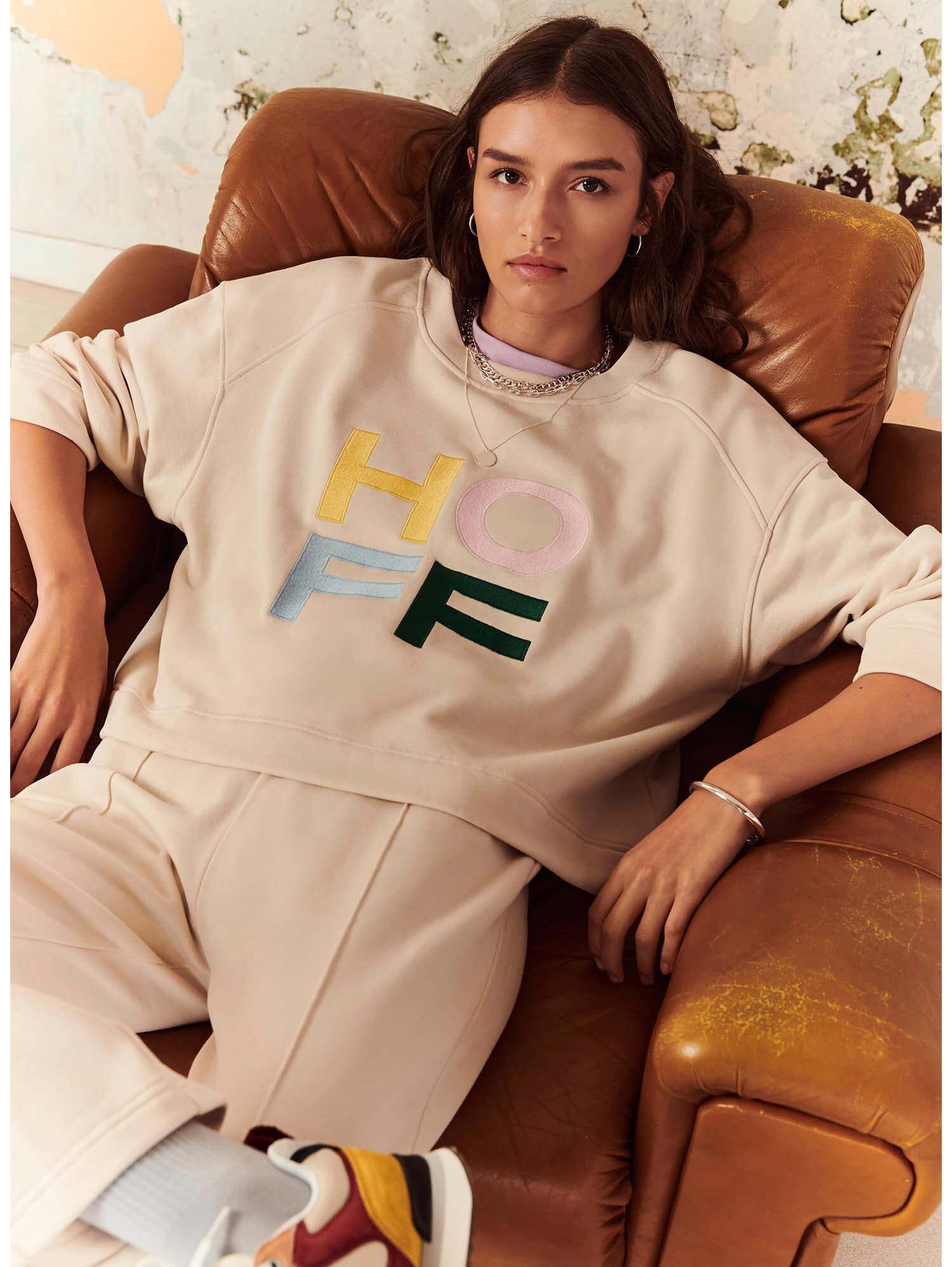 ALSACE PULLOVER OFF-WHITE