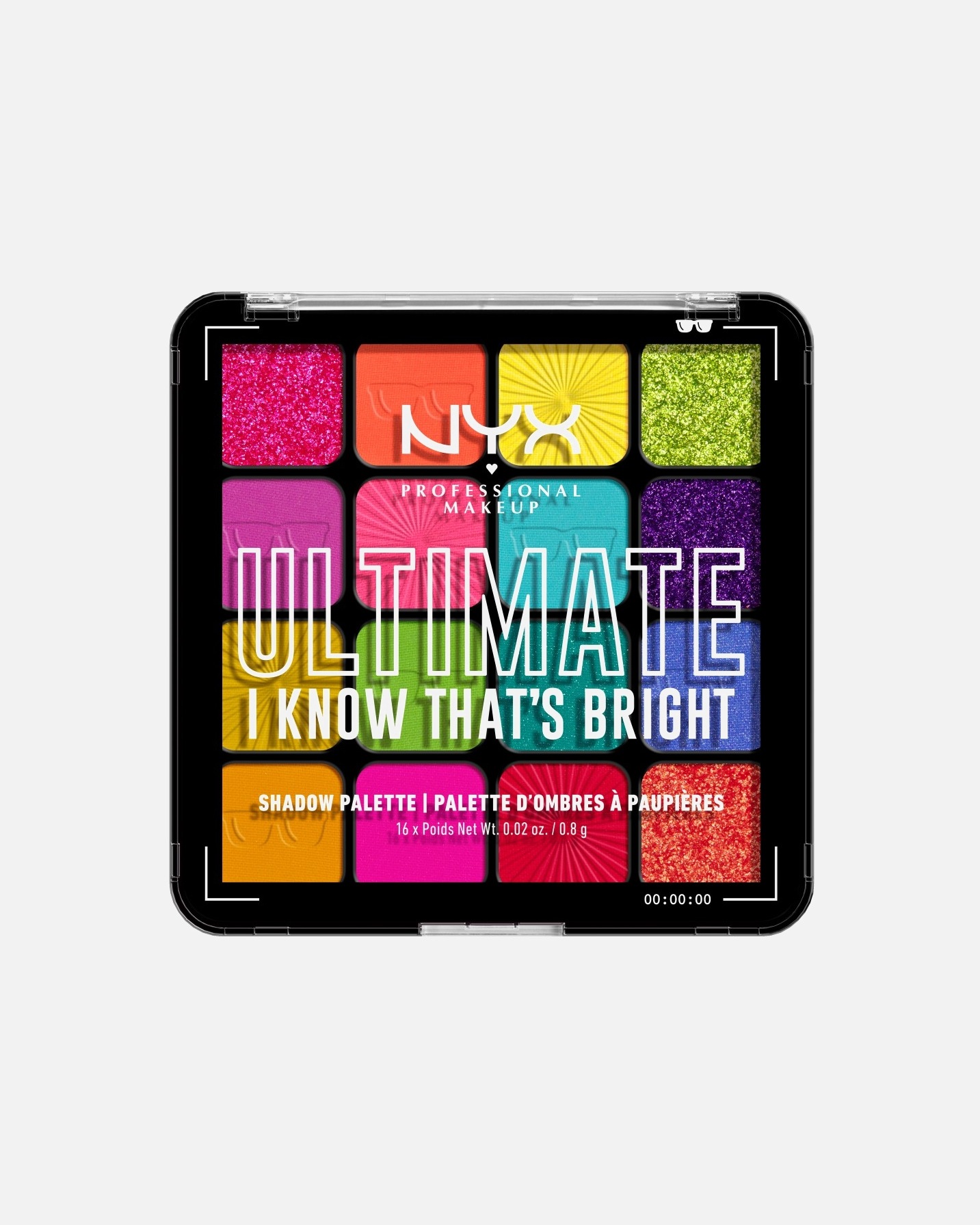 NYX Professional Makeup Ultimate paleta sjenila za oči – 12,8 g