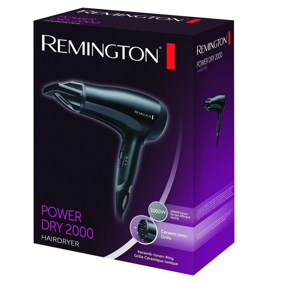 Remington plaukų džiovintuvas D3010 - „Power Dry 2000“ - „Power Dry 2000“ plaukų džiovintuvas D3010