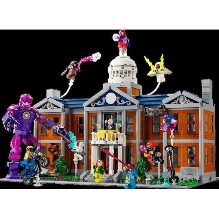 LEGO Marvel 76294 Cdiscount Exclusive X-Men: Xavier's Institute - Superhero Birthday Gift