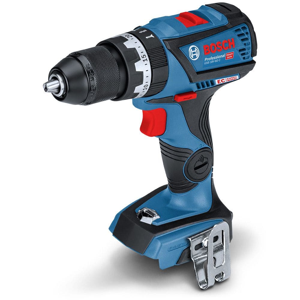 BOSCH 18V Akku-Schlagbohrschrauber 13mm Gehäuse GSB 18V-60 C 0615990J9U