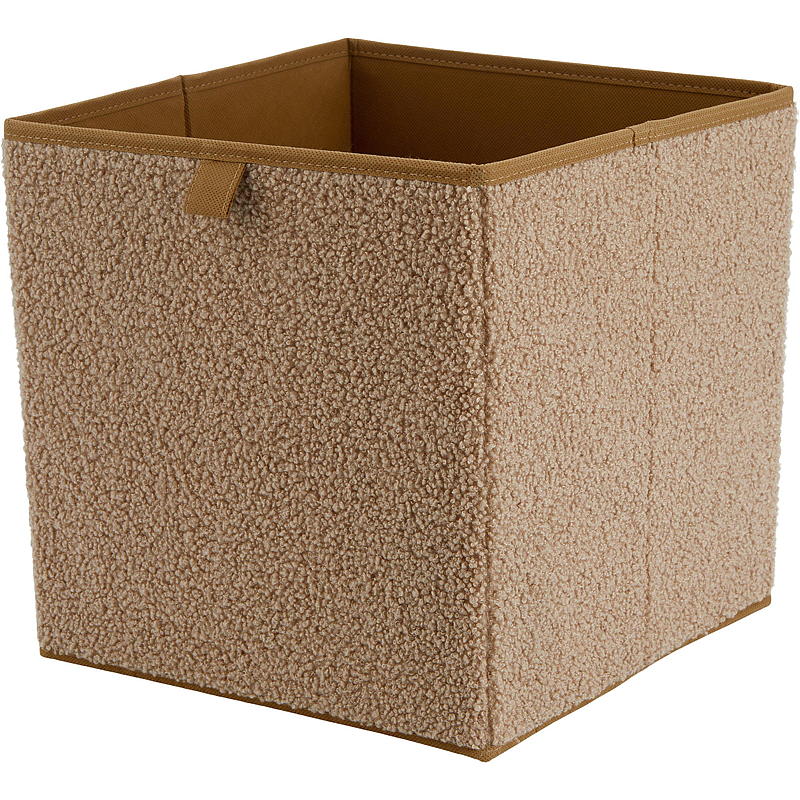 Koti Taittolaatikko 2 kpl 27x27 cm beige Teddy