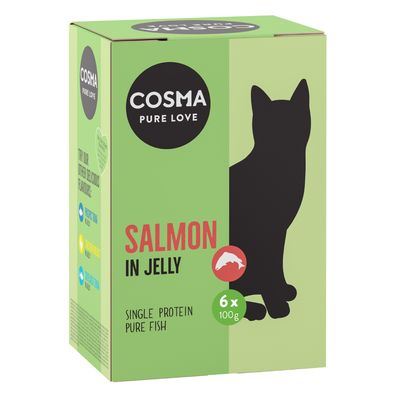 Sachês Cosma Original em embalagem Jelly Saver com 24 unidades de 100g