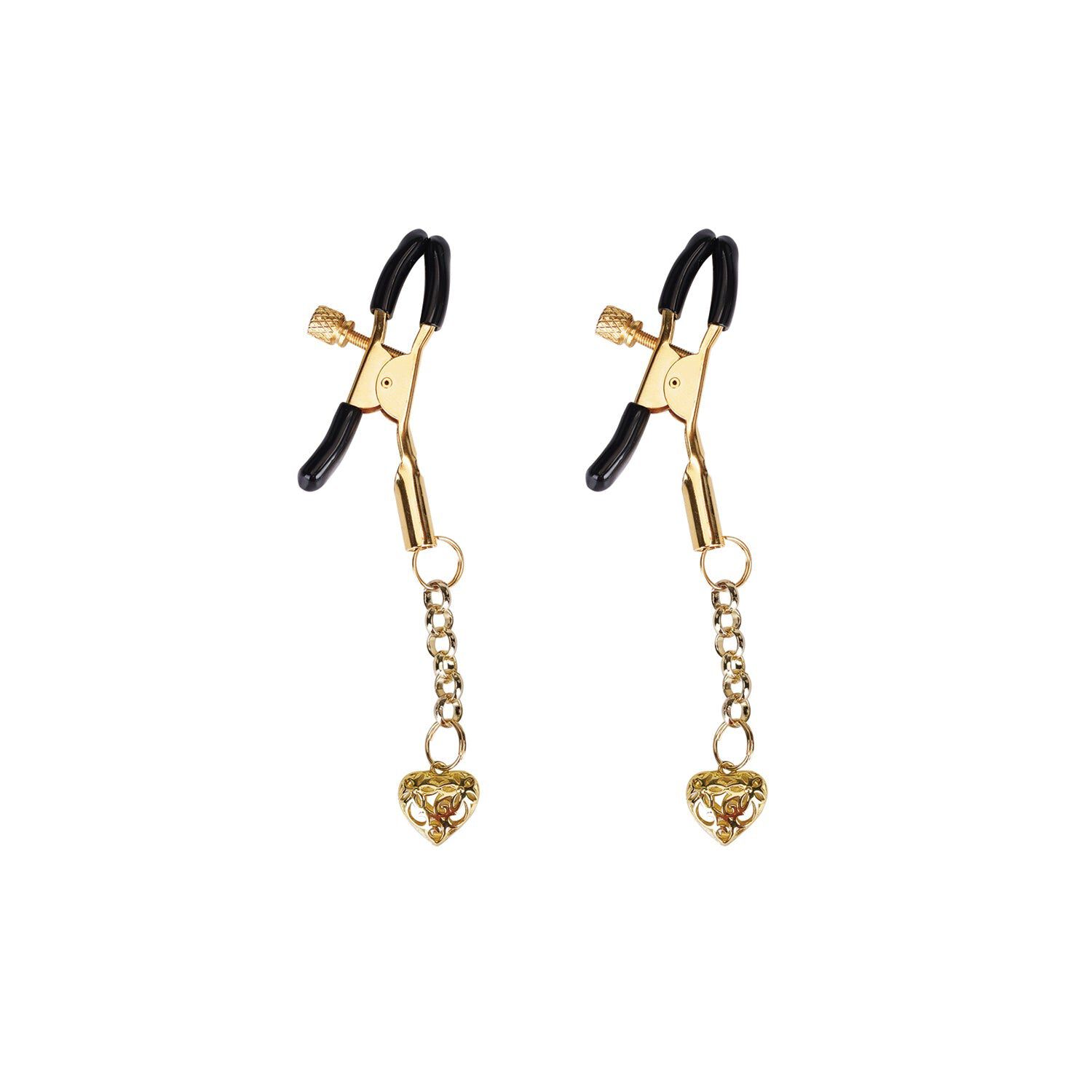 Liebe Seele Gold Hollow Heart stezaljke za bradavice