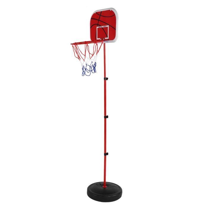 Cesta de basquete - SALALIS - Mini sistema para uso interno/externo - Ajustável - Kit completo - Para crianças