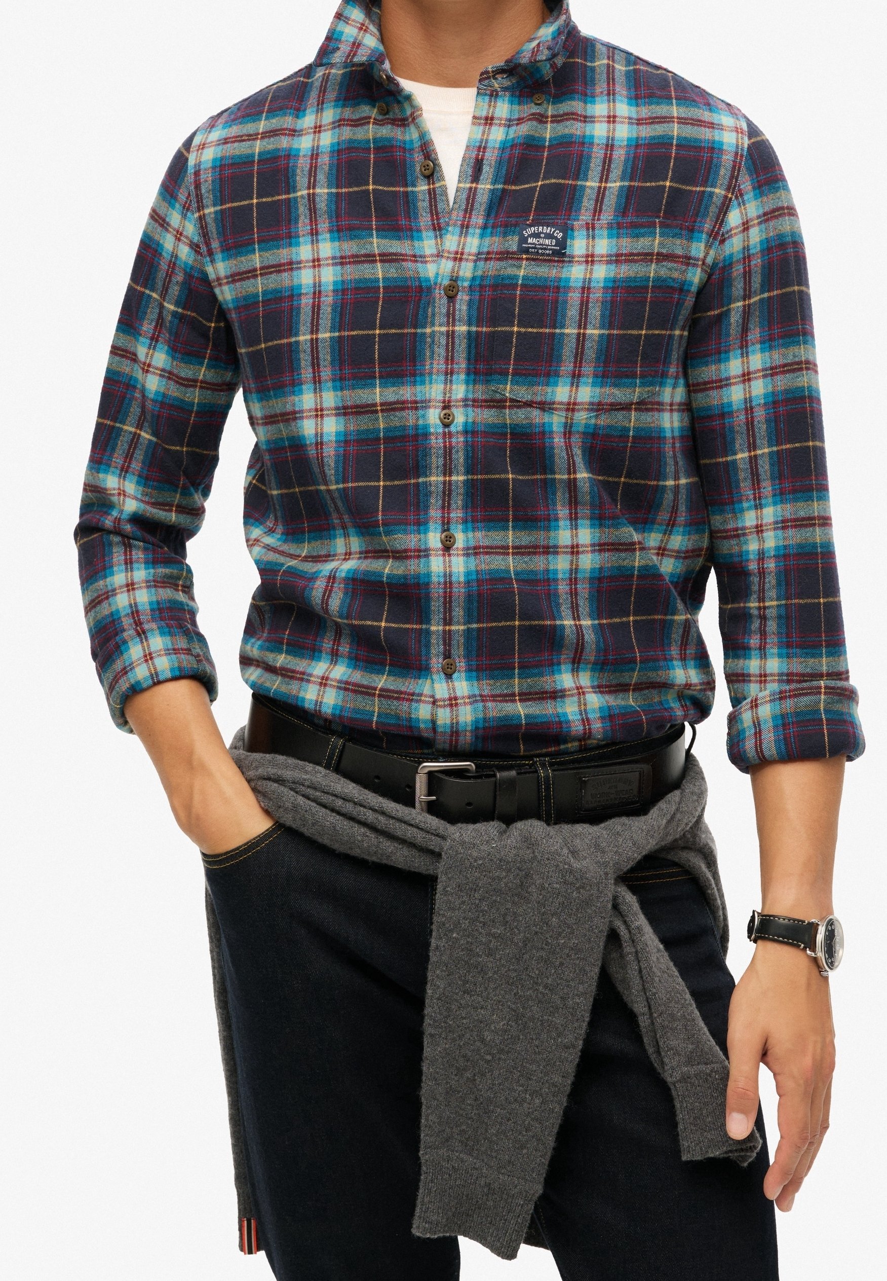 Košile Superdry & Co - královská modrá