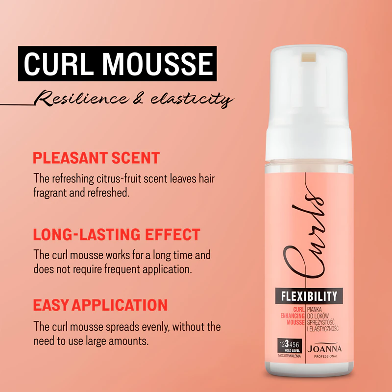 Mousse para definir cachos Joanna Professional Curls
