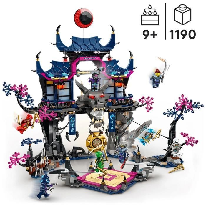 Jouet de construction - LEGO - Ninjago 71813 - Dojo de l’Ombre - 1190 pièces - 6 ans et plus