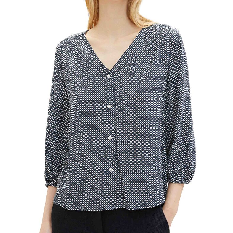 Blouse Femme Marine