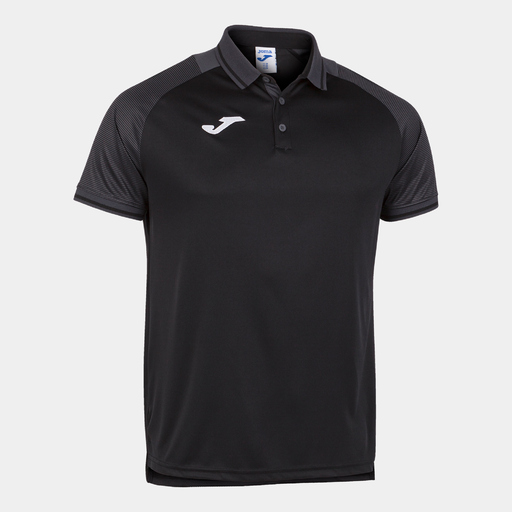 Joma Essential II polo majica s kratkimi rokavi, antracitno črna