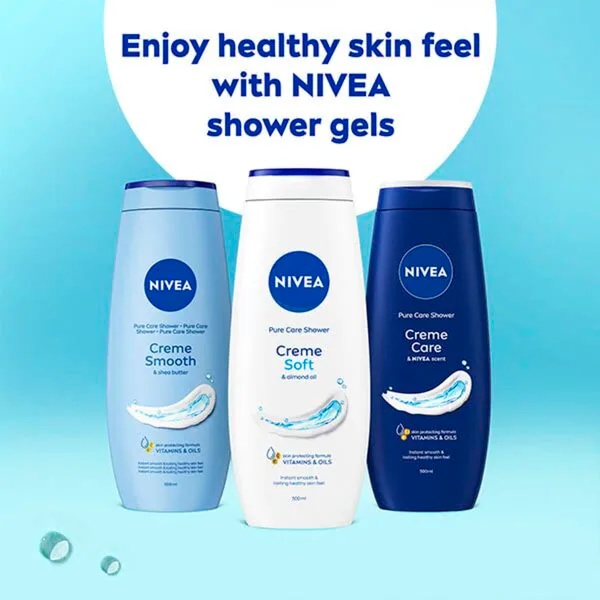 NIVEA Crème Soft kremasti gel za tuširanje<br>500ml - Normalna koža