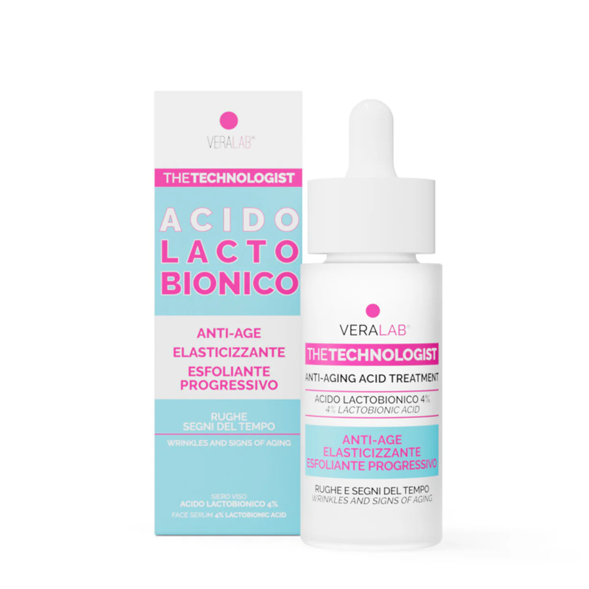 Sieri Viso Acido Lactobionico - Siero viso antirughe