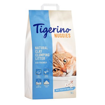 x 14l żwirek dla kota Tigerino Nuggies - cena specjalna!*