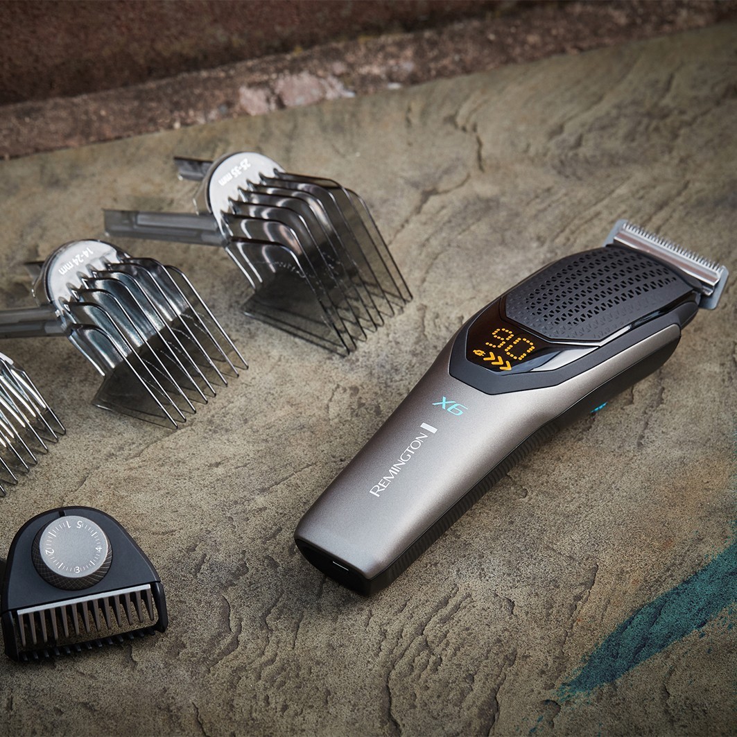 Remington HC6000 skuveklis – X6 Power-X sērijas matu griezējs – 1 gab.