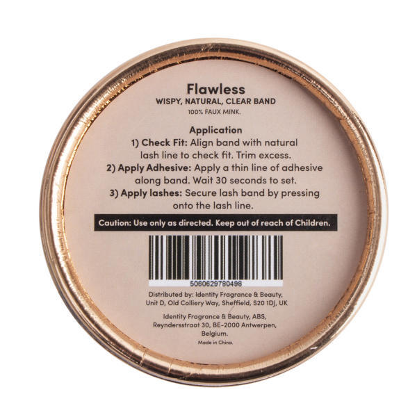 Oh My Lash Flawless Black Faux Nerz Wimpern, einzeln