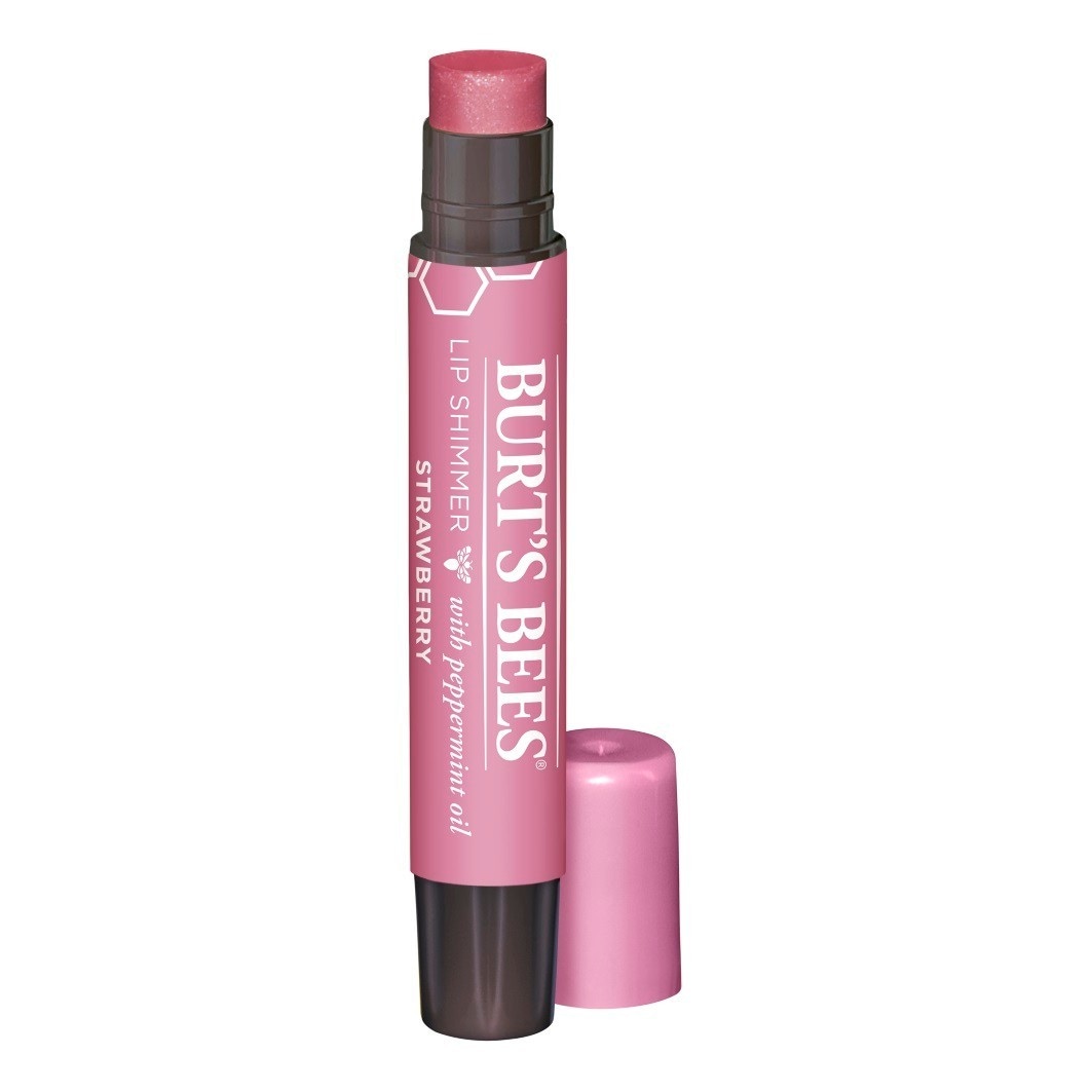 Baume à lèvres Burt's Bees, parfum fraise, brillant - 2,55 g