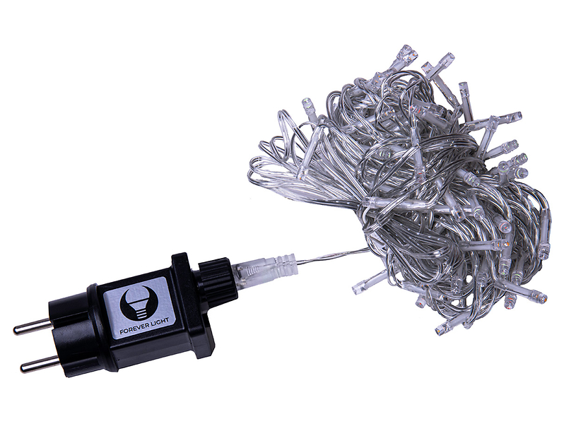 Łańcuch świetlny 180 LED 17,4 m z ciepłą barwą światła