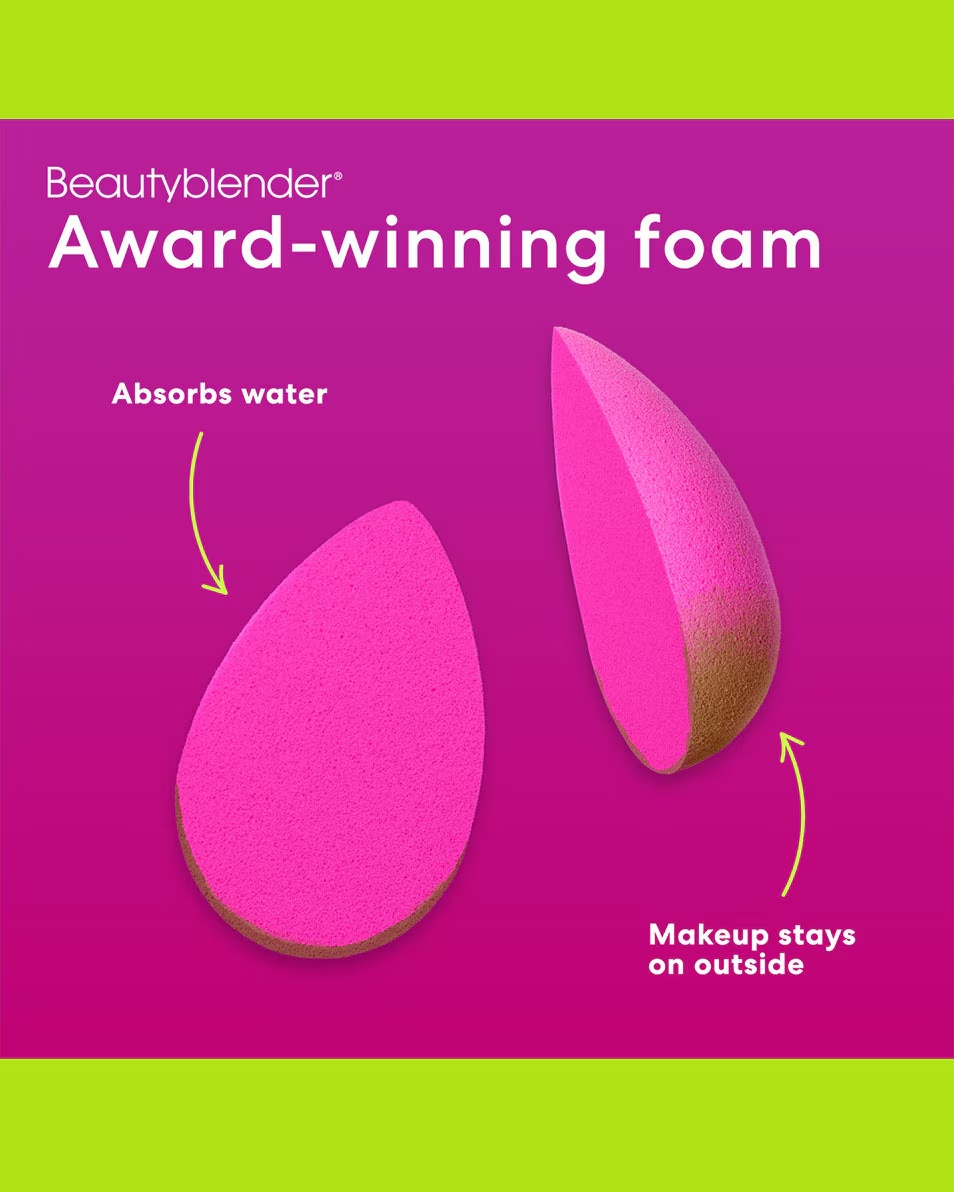 BEAUTYBLENDER Πρωτότυπο ροζ σφουγγάρι μακιγιάζ