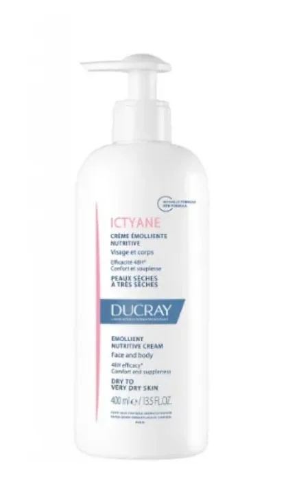 DUCRAY Crema anti-sequedad Ducray Ictyane 400 ml para piel seca