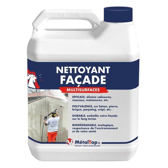 Nettoyant Facade - 5 Kg    - Metaltop - Incolore