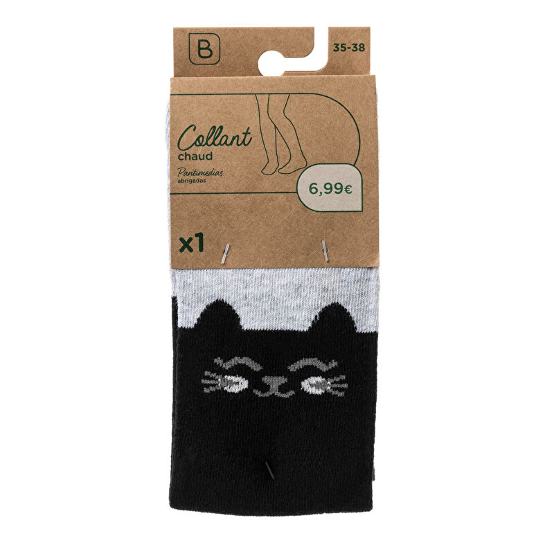 Chaussettes et collants Femme Noir