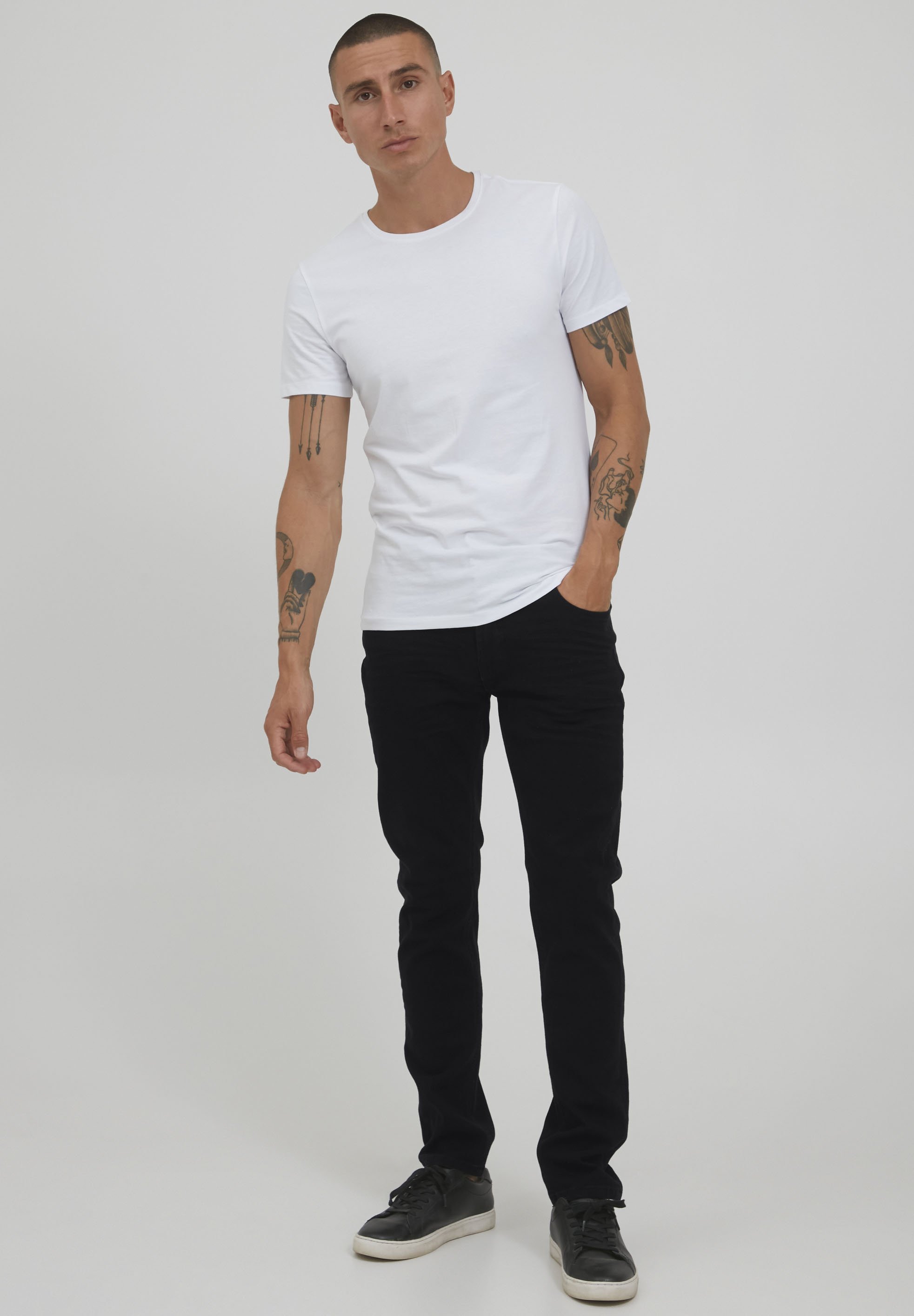 Solid SDTOMY - Jeans slim fit - denim nero