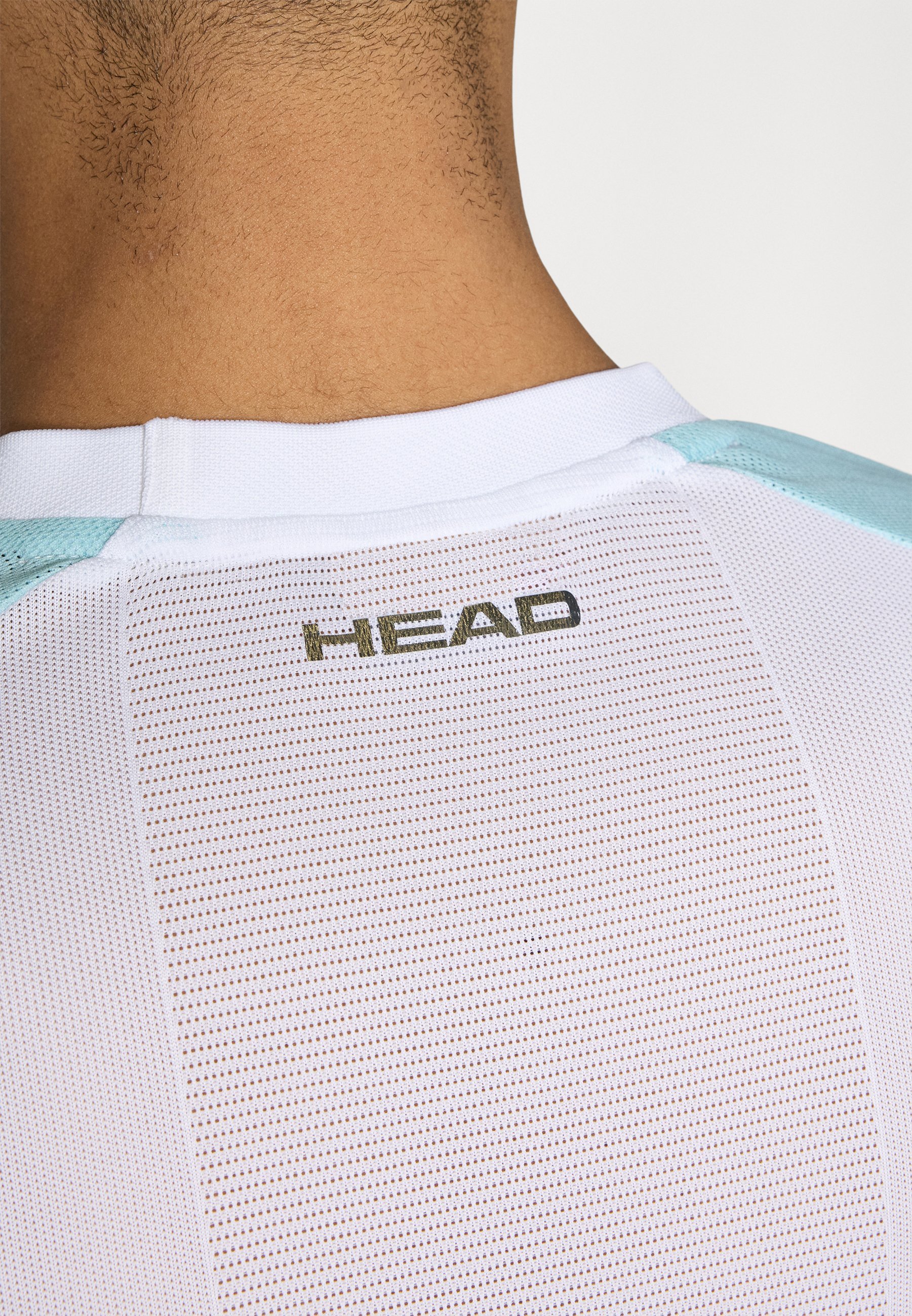 Head PERFORMANCE HOMME - T-shirt de sport - blanc/bleu clair