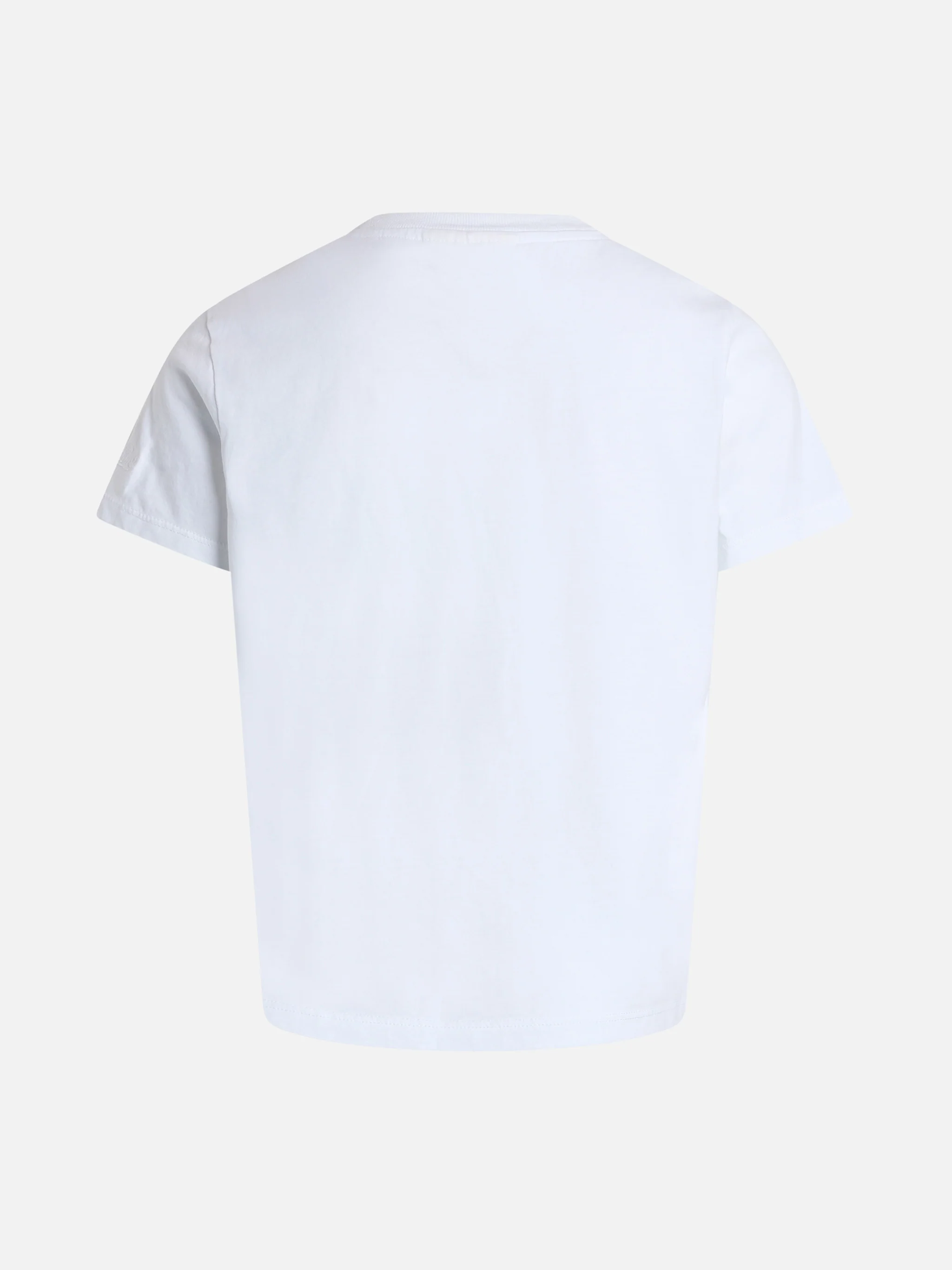 Elly meisjes T-shirt met ronde hals van katoenen jersey met Oggi-borduurwerk