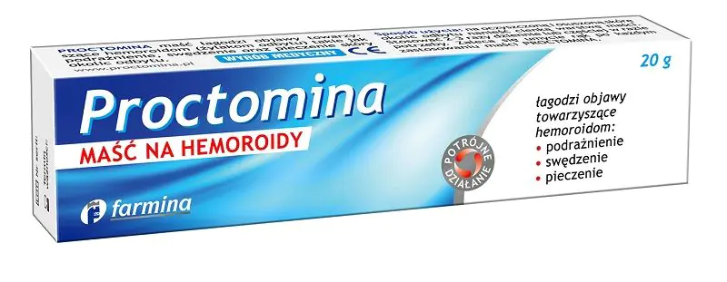 Proctomina, maść na hemoroidy