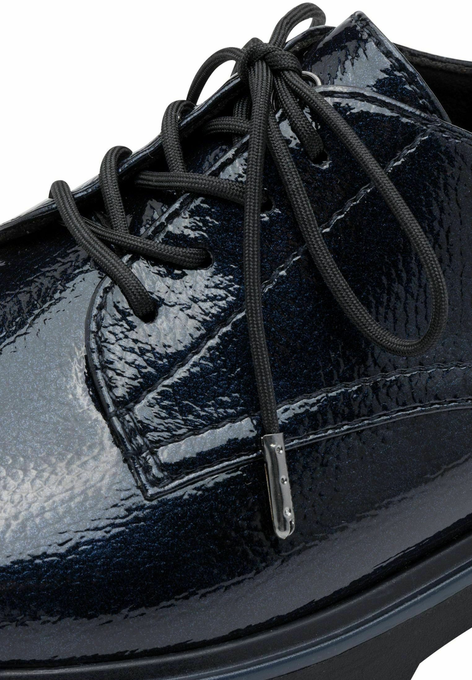 Tamaris veterschoenen - marineblauw
