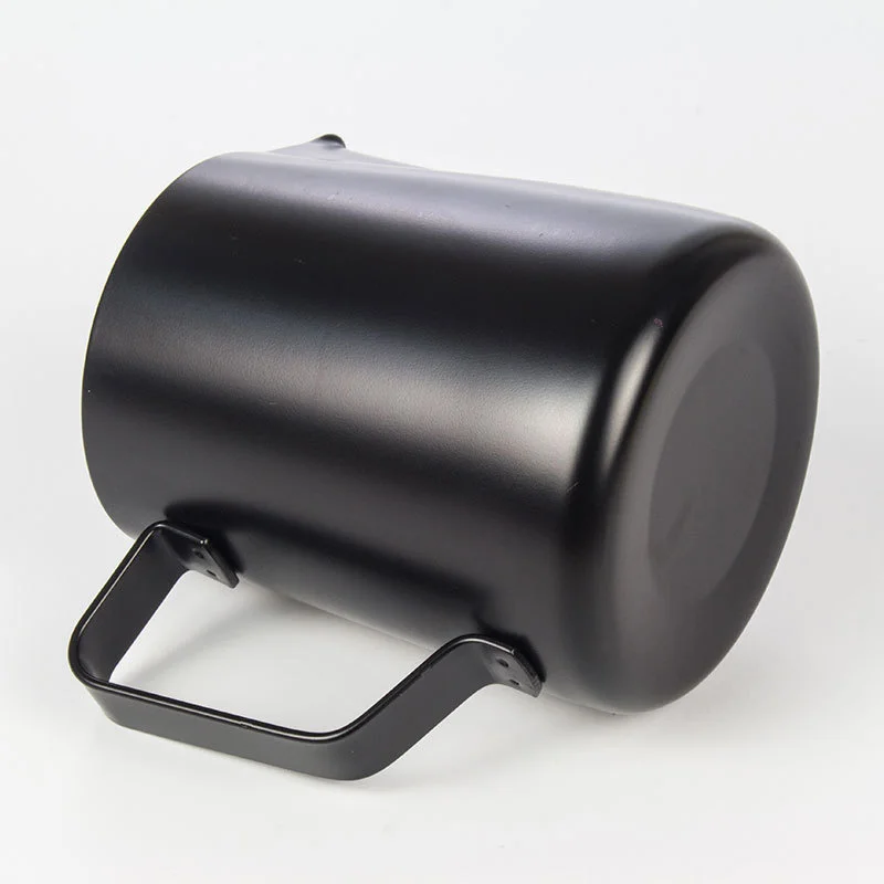Pichet à mousser le lait et le café en acier inoxydable 304 avec graduation, pour latte, la préparation de café vapeur et autres boissons. Accessoires de cuisine et de café.