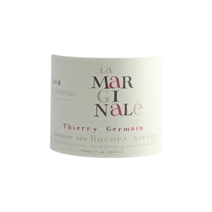 Saumur-Champigny La Marginale Rouge 2018 - Organic - Case of 3 x 75cl bottles - Domaine des Roches Neuves - AOC Red Wine from the Loire Valley - Grape Variety