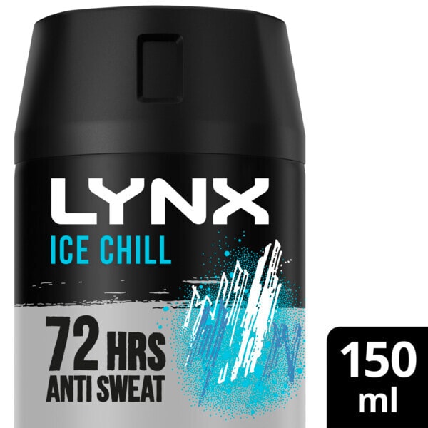 Deodorante antitraspirante spray aerosol Lynx Ice Chill 150 ml