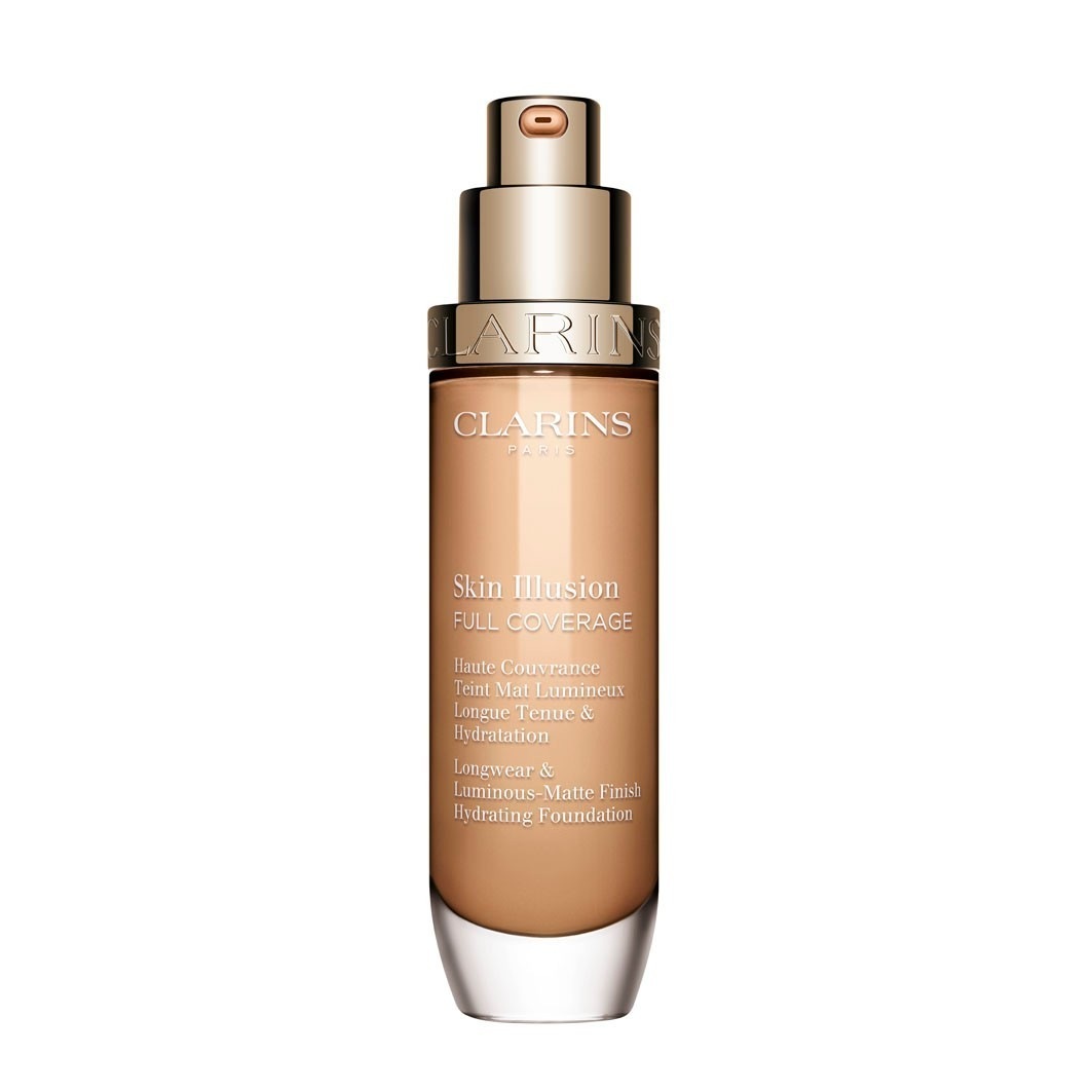 Clarins tekući puder Skin Illusion Full Coverage - 30 ml