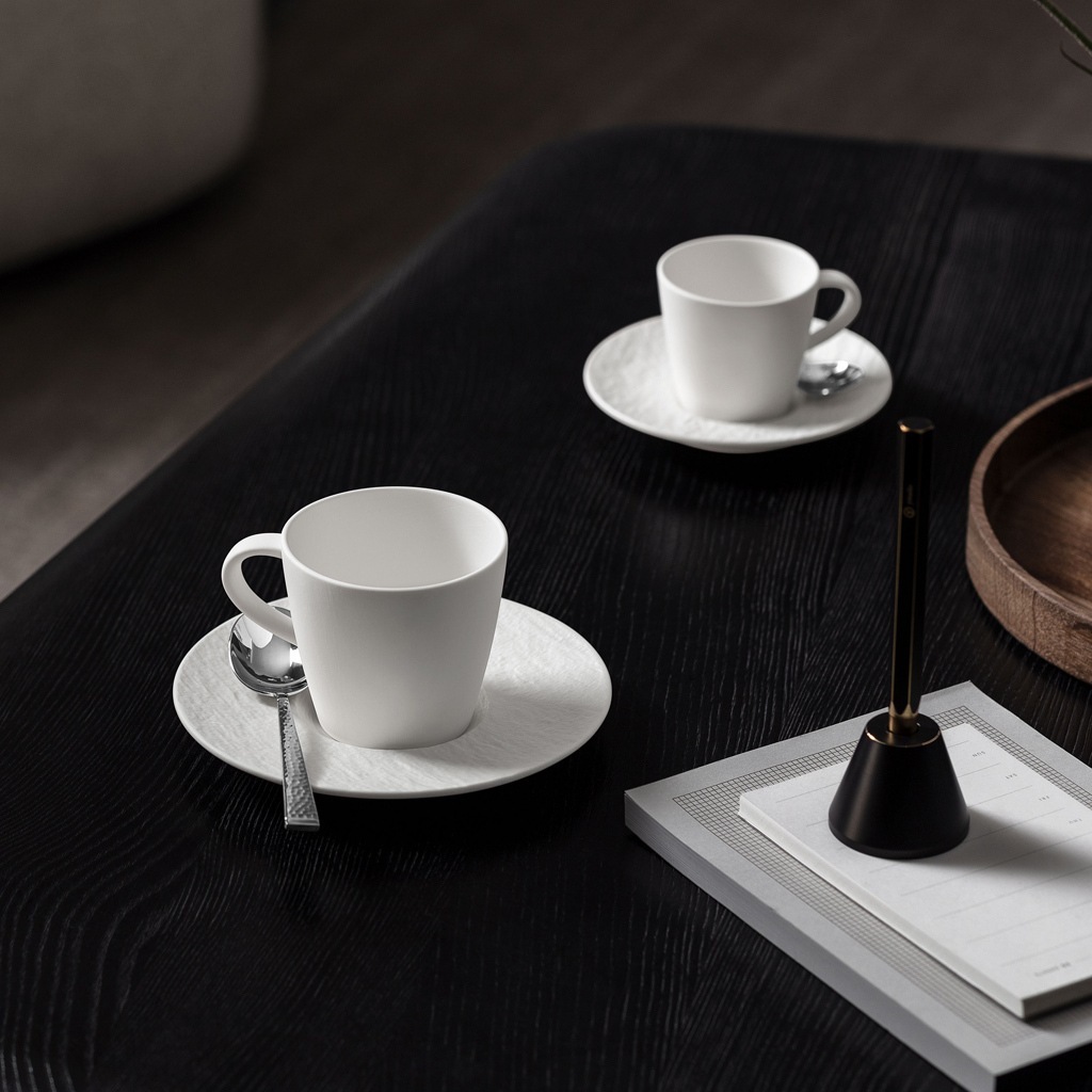 Villeroy & Boch kafijas krūze “Manufaktur Rock Blanc” – 1 gab.